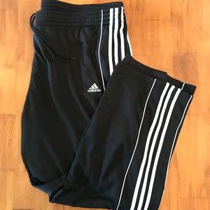 Black & White Adidas Joggers